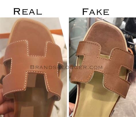 how to spot a fake hermes oran sandals|Hermes oran sandals.